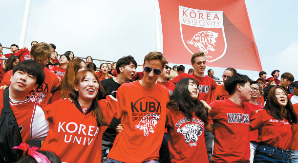 Sinh viên trường đại học Korea