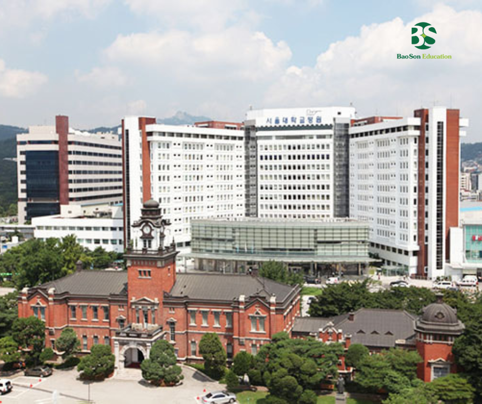 Khuôn viên bệnh viện trường Đại học Quốc gia Seoul