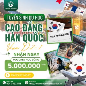 VÌ SAO NÊN CHỌN HÀN QUỐC LÀ ĐIỂM ĐẾN DU HỌC CAO ĐẲNG? | Bao Son Education
