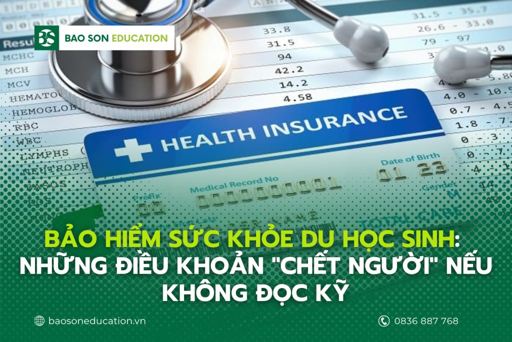 bảo hiểm sức khoẻ du học sinh