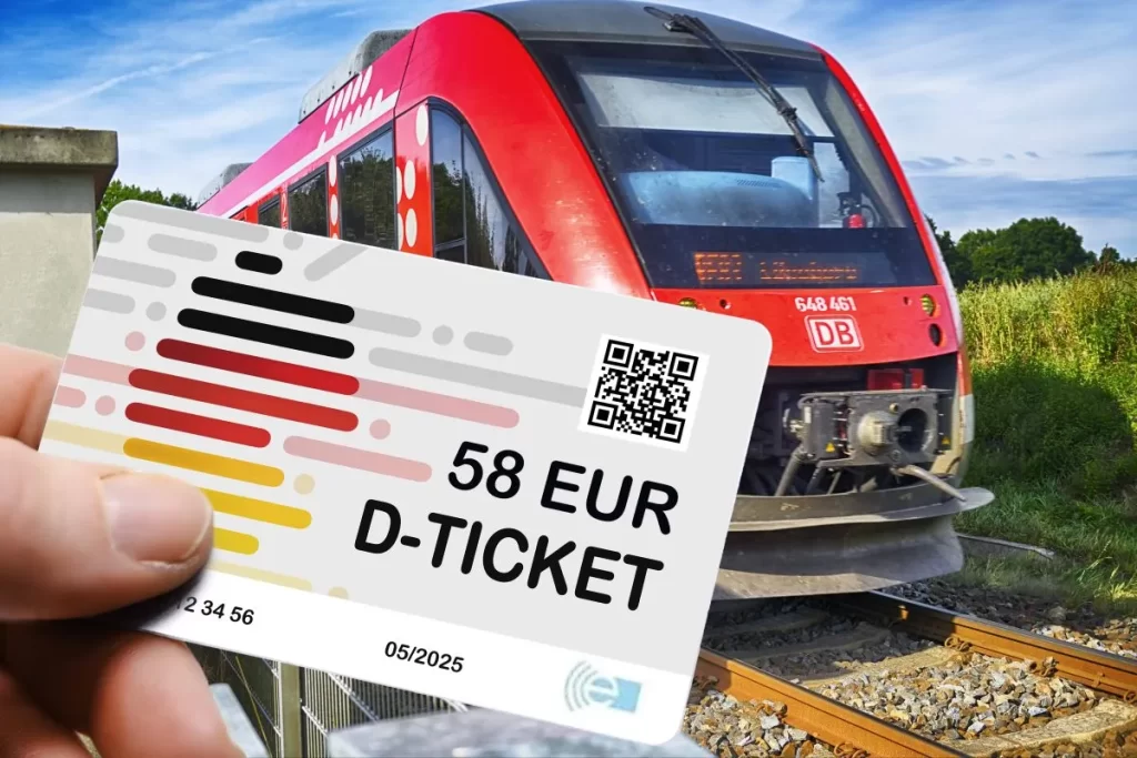Deutschlandticket: Giá tăng lên 63 euro vào năm 2026 - VICAT